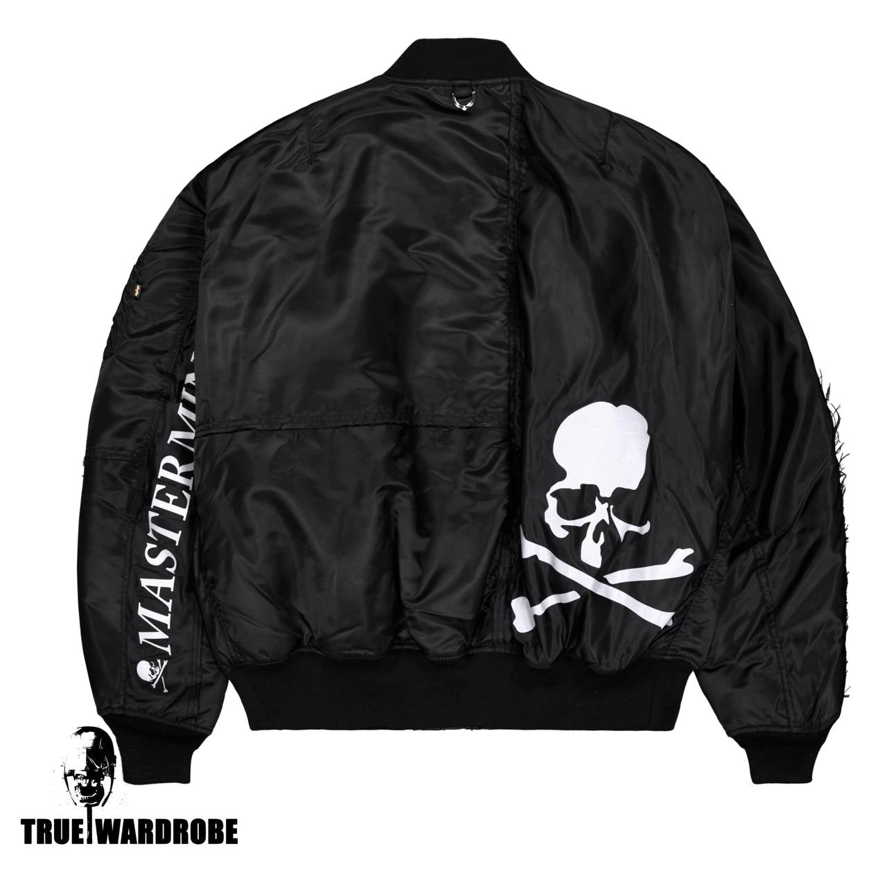 Mastermind x Alpha Industries MA-1 Flight Skull Reversible Bomber Skull Jacket