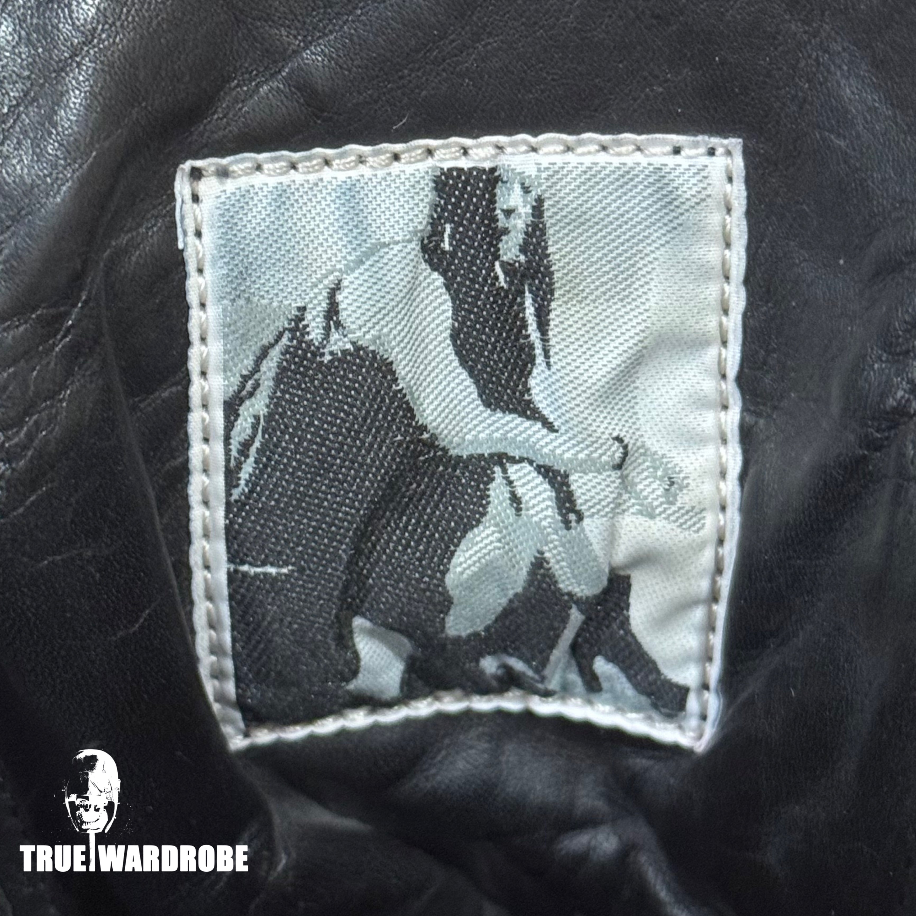 2017 Rick Owens Mainline High Top Wrinkled Textured Black Leather