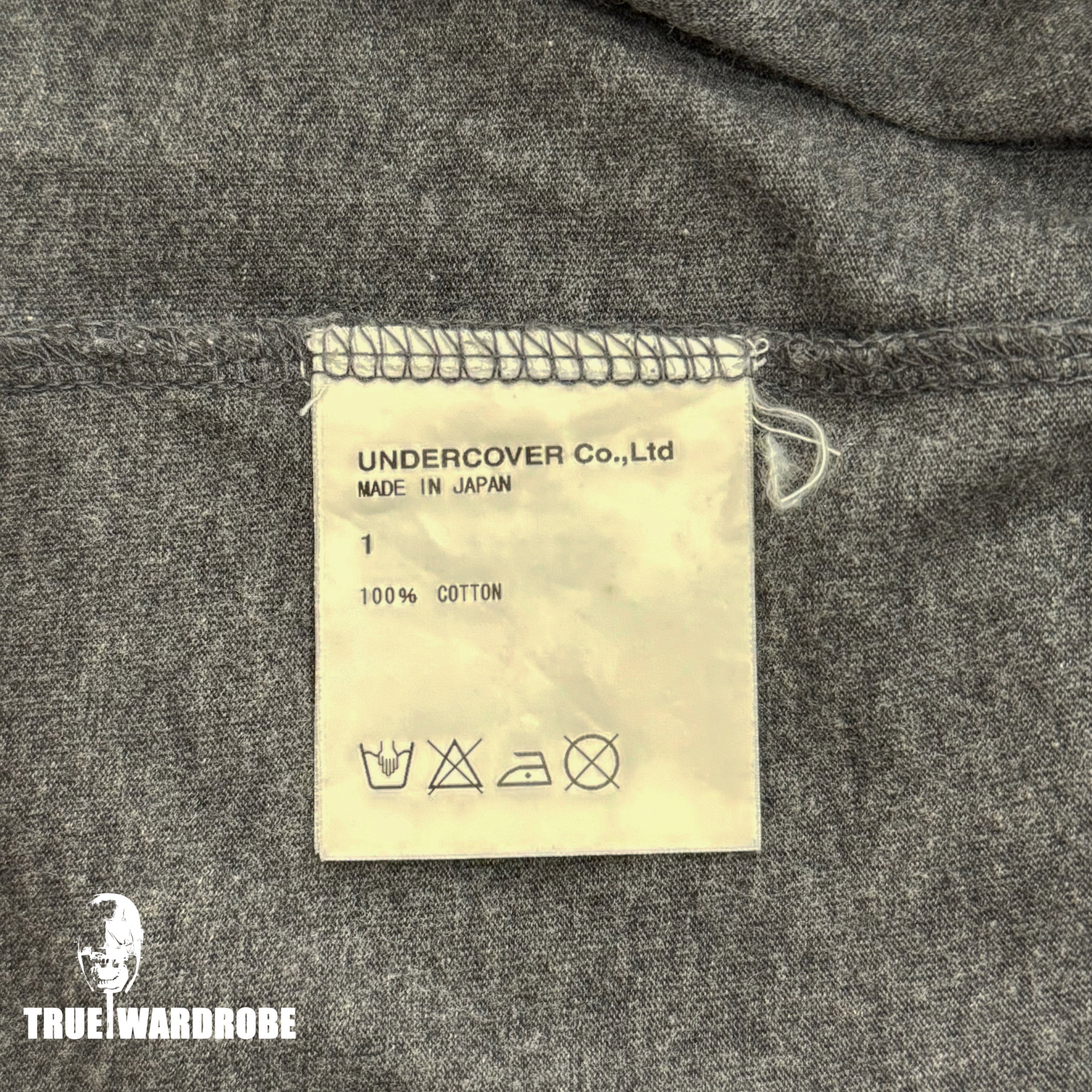 2010’s Undercover Flower Necklace Razor Grey Tank Top