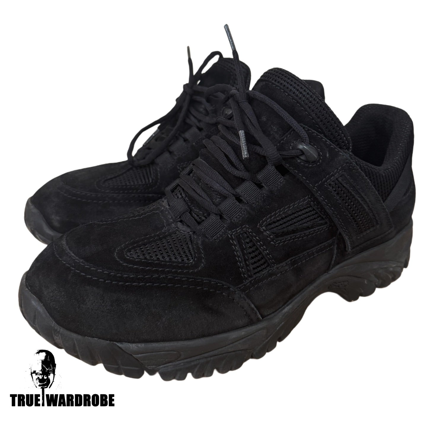 Maison Margiela Security Suede Black Sneakers