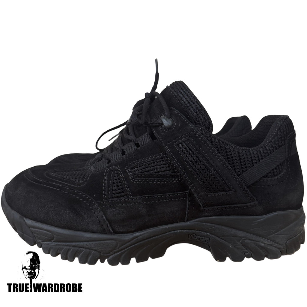 Maison Margiela Security Suede Black Sneakers