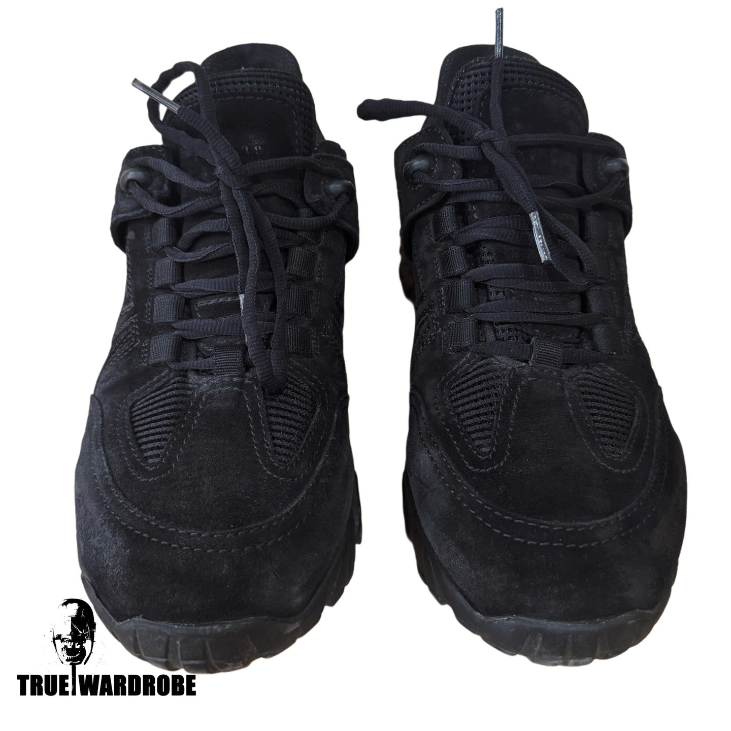 Maison Margiela Security Suede Black Sneakers