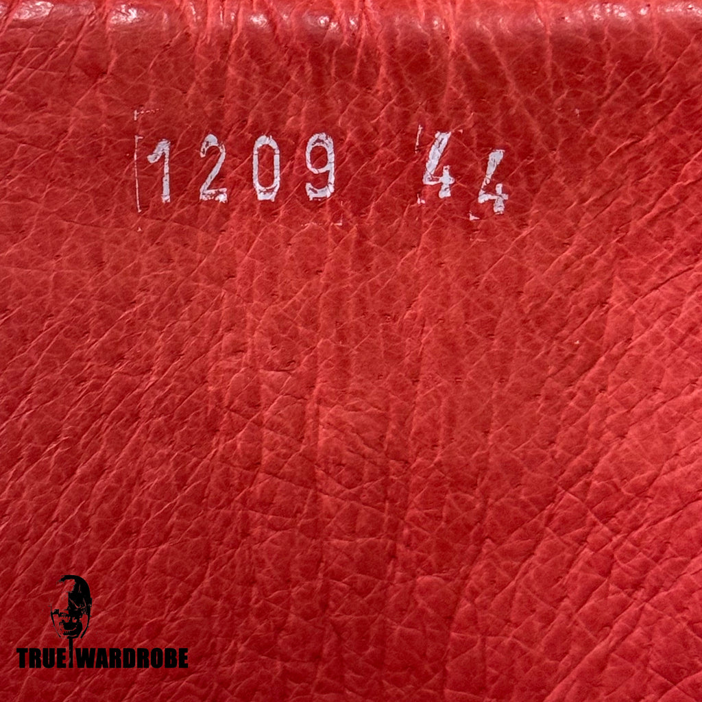 John Galliano Patent Leather High Top Red Sneakers