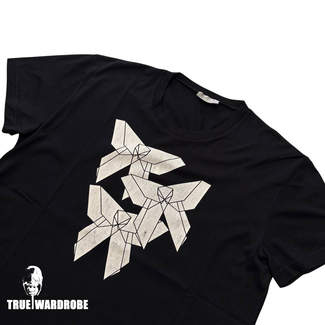 AW08 Dior Homme By KVA Geometric Bowtie Butterfly T Shirt