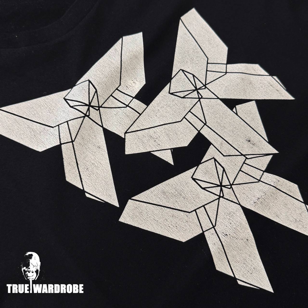 AW08 Dior Homme By KVA Geometric Bowtie Butterfly T Shirt
