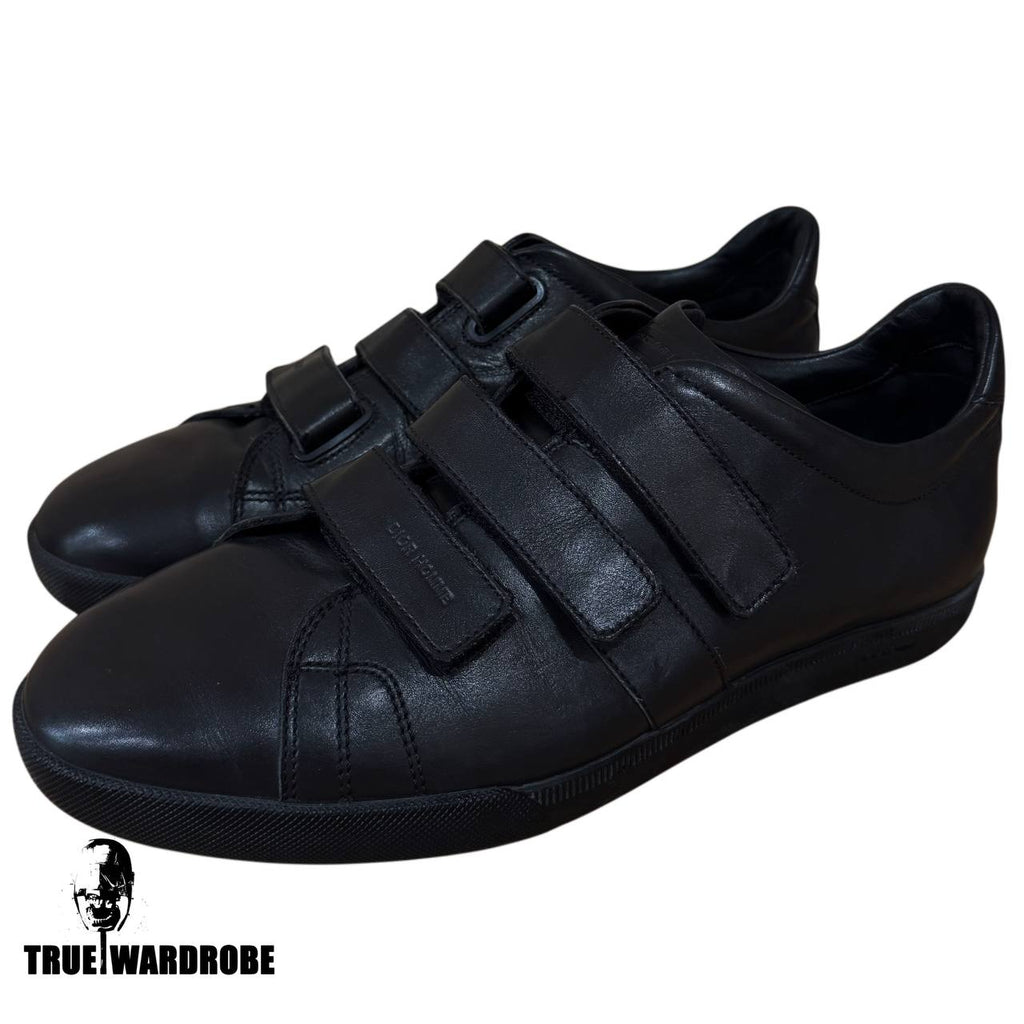SS07 Dior Homme B30 Velcro Strap Black Sneakers