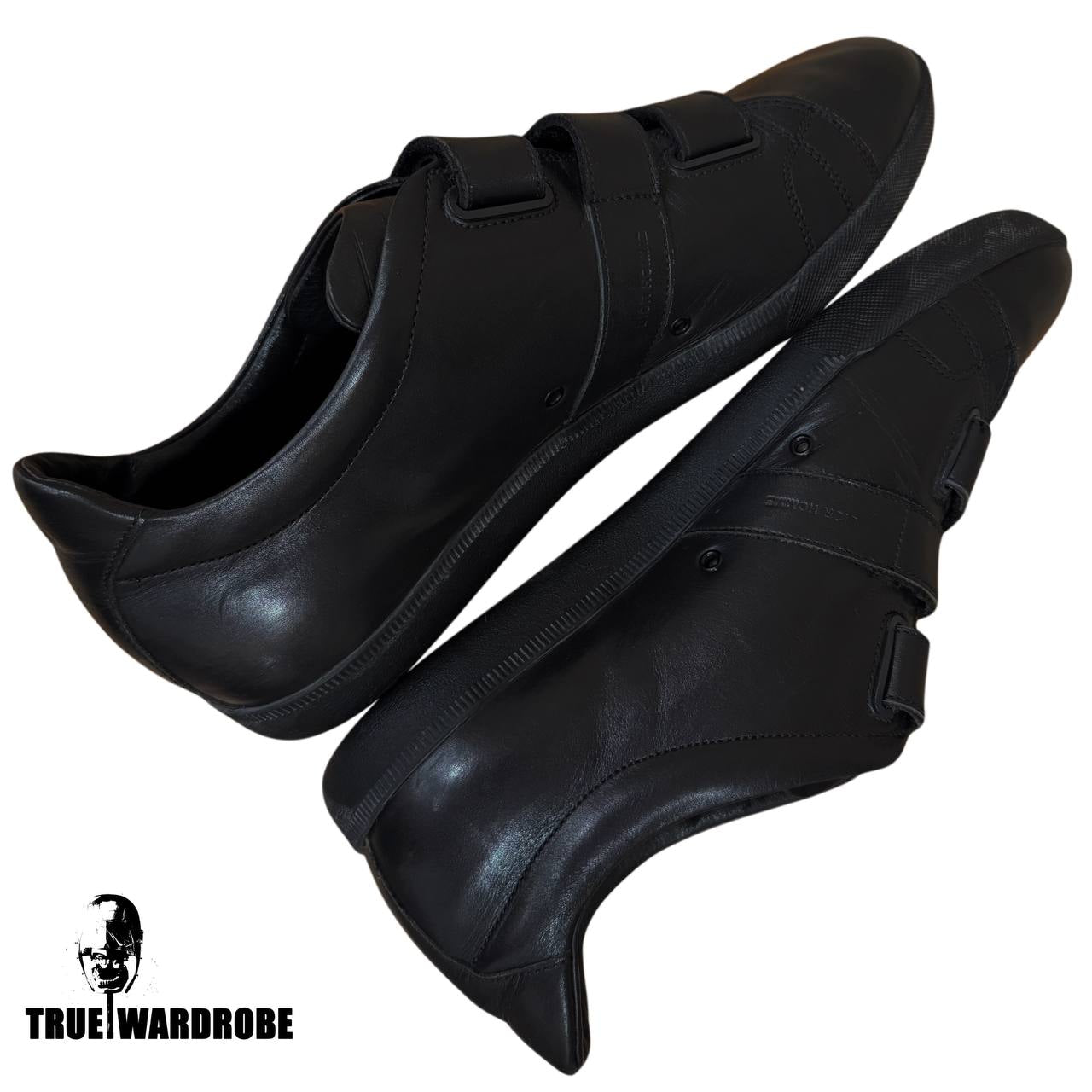 SS07 Dior Homme B30 Velcro Strap Black Sneakers