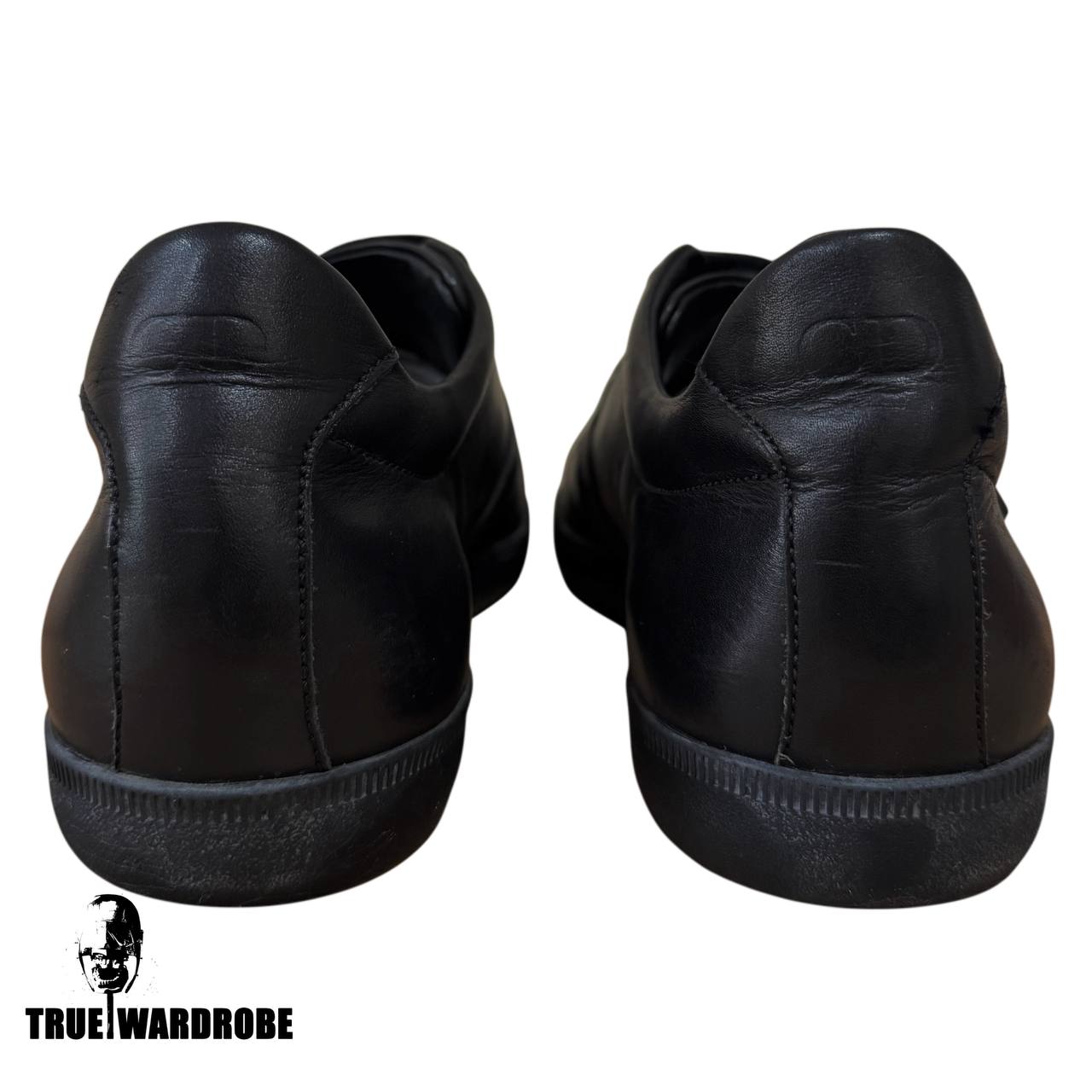 SS07 Dior Homme B30 Velcro Strap Black Sneakers