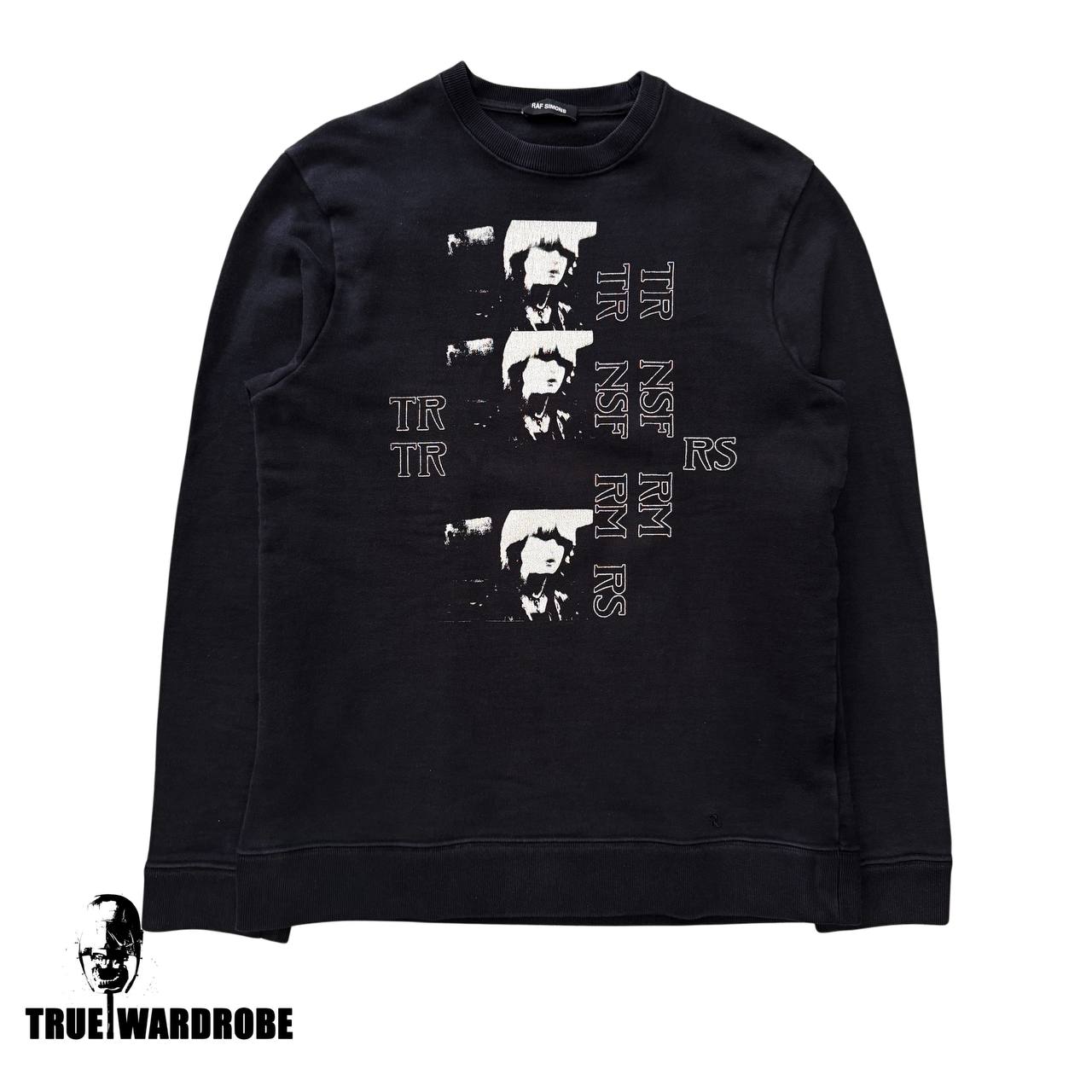 SS19 Raf Simons “Transformers” Printed Crewneck