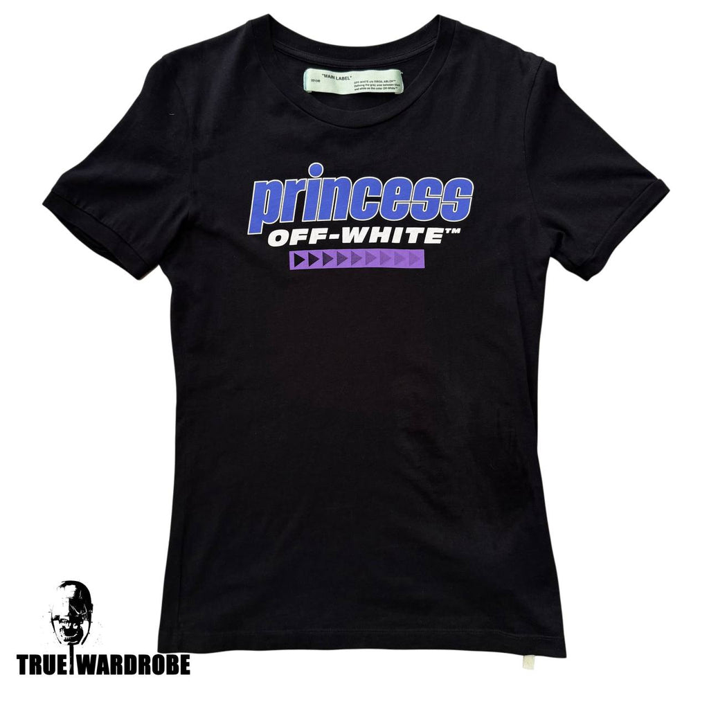 SS18 Off White “Princess” Print Woman Line T Shirt