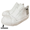 FW20 “PERFORMA” Rick Owens Tape Mummy Rubber Ramones White Sneakers