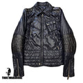 Gucci By Tom Ford Paneled Logo Zip Runner Puffer Jacket