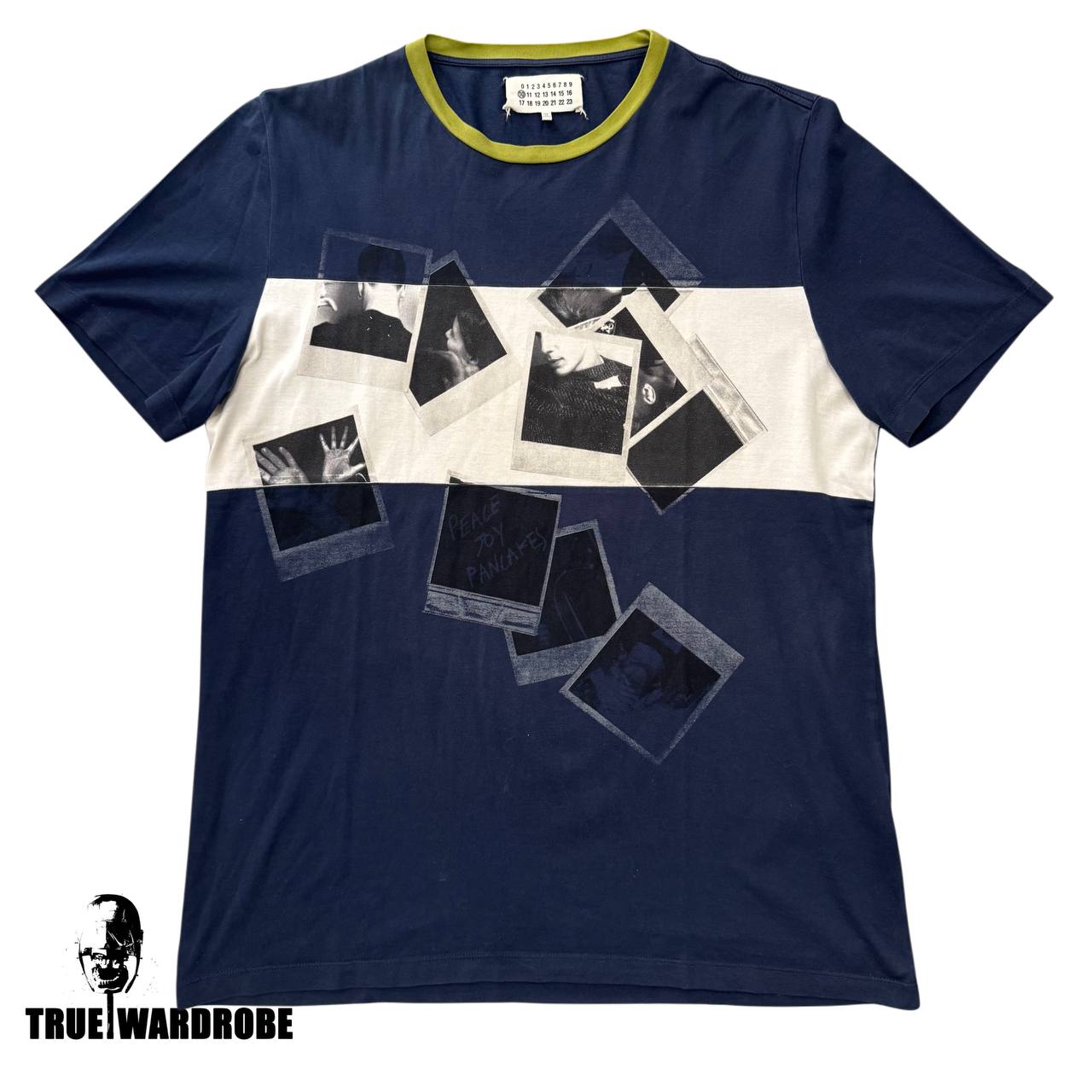 AW16 Maison Margiela Polaroid Flash Cards Printed T Shirt