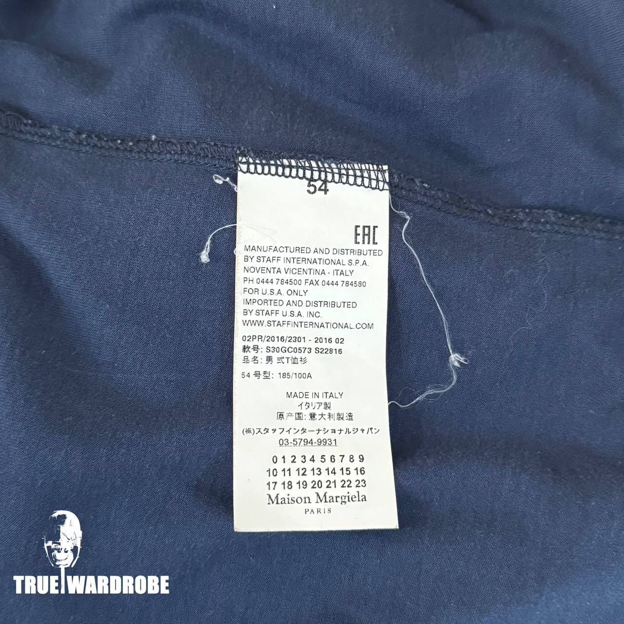 AW16 Maison Margiela Polaroid Flash Cards Printed T Shirt