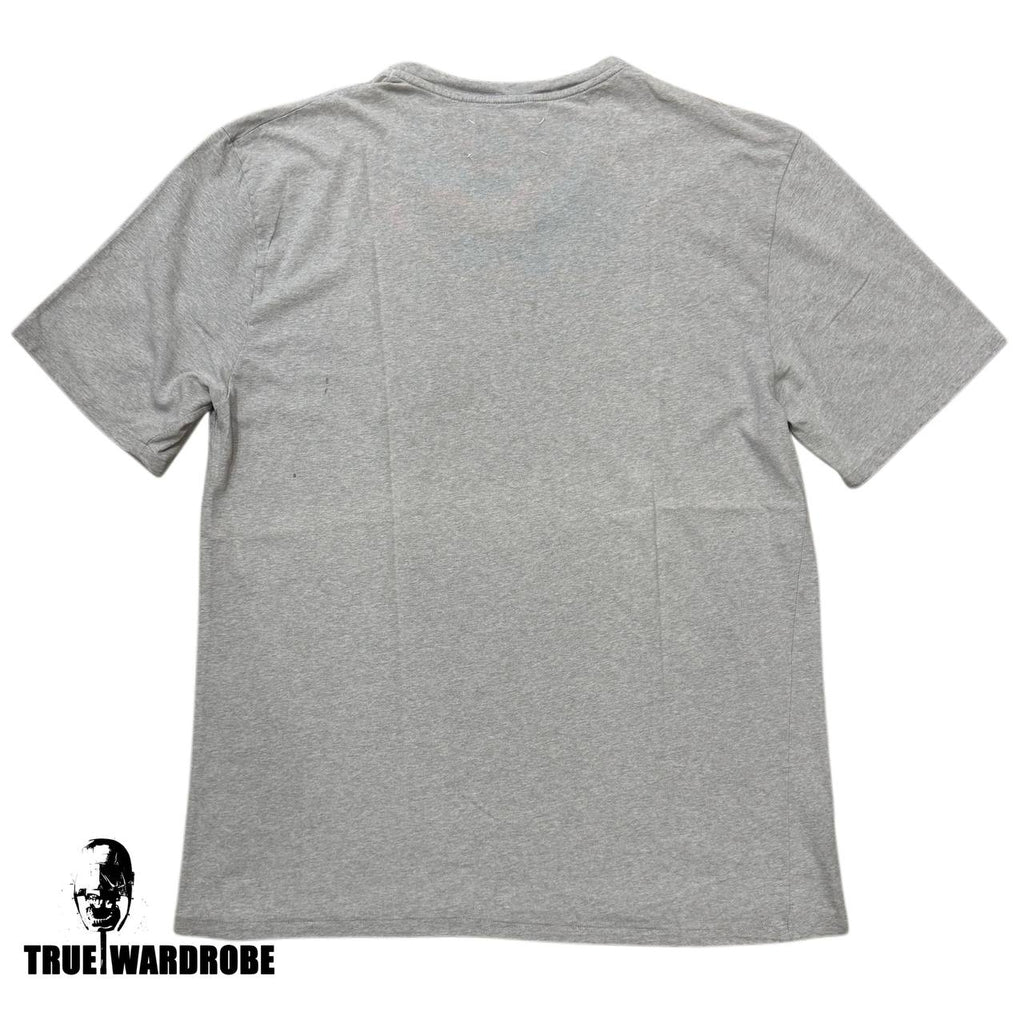 AW08 Maison Martin Margiela Tire Mark Print Grey T Shirt