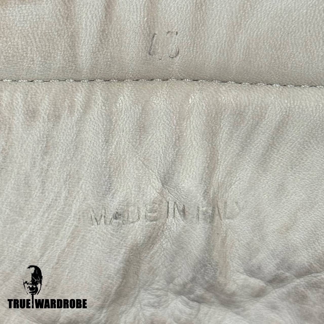 Maison Margiela Future High Red Burgundy Leather Sneakers