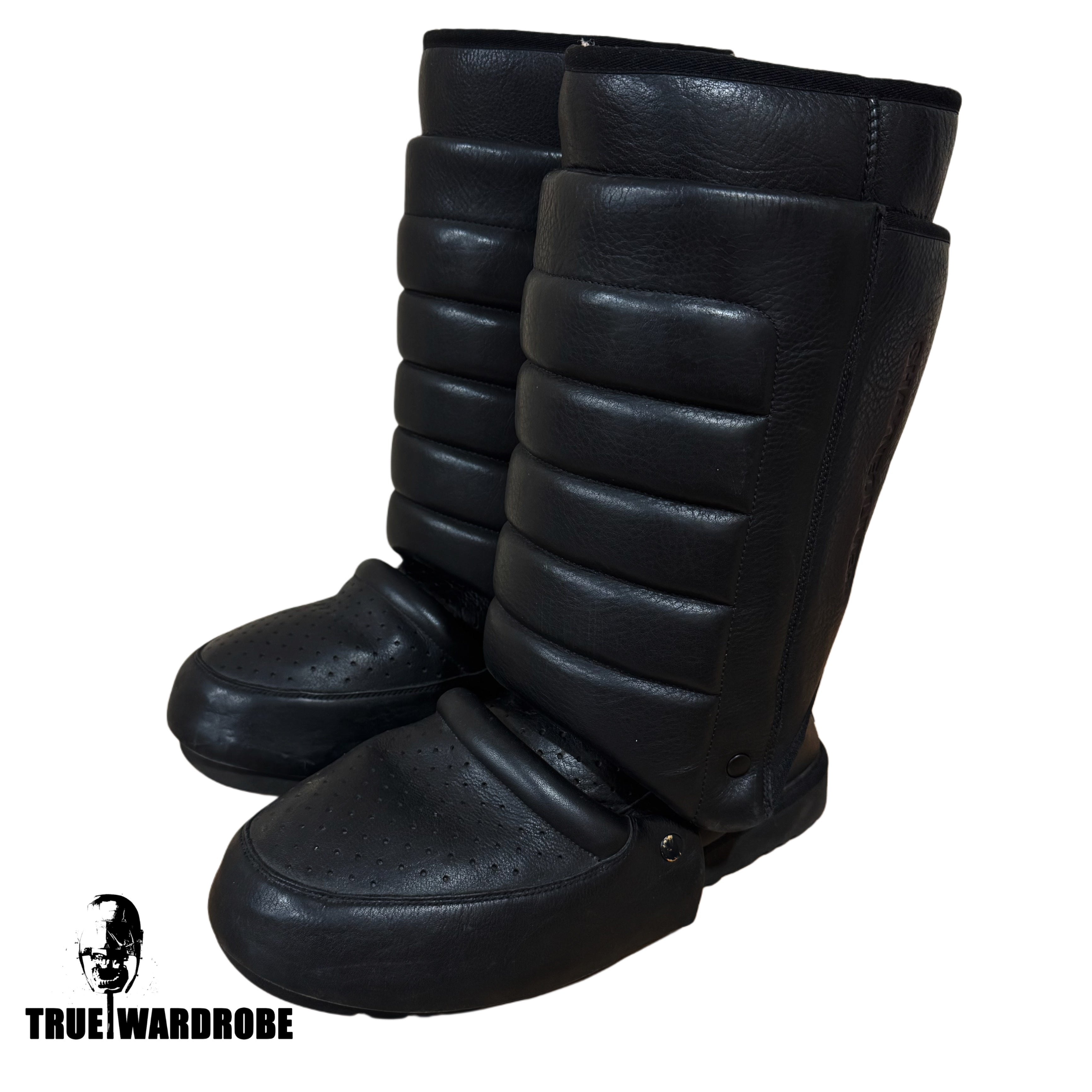 FW22 UGG x SHAYNE OLIVER Armored Leather High Boots