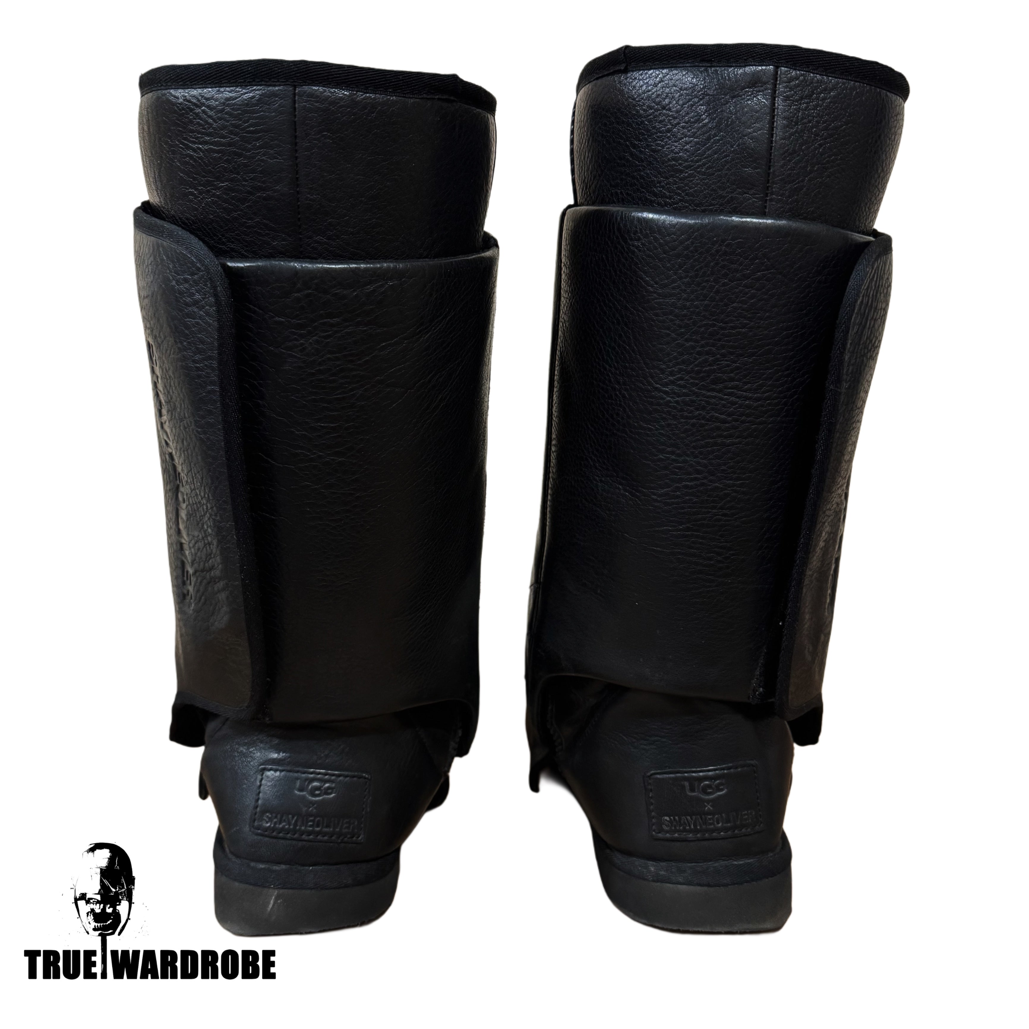 FW22 UGG x SHAYNE OLIVER Armored Leather High Boots