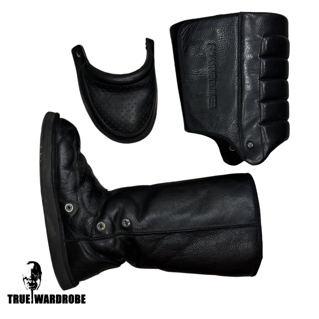 Botas altas de cuero blindado UGG x SHAYNE OLIVER otoño/invierno 2022