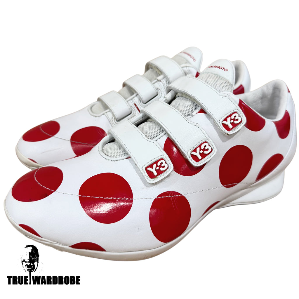 SS05 RUNWAY Y-3 Yohji Yamamoto x Adidas Polka Dot Strap Sneakers