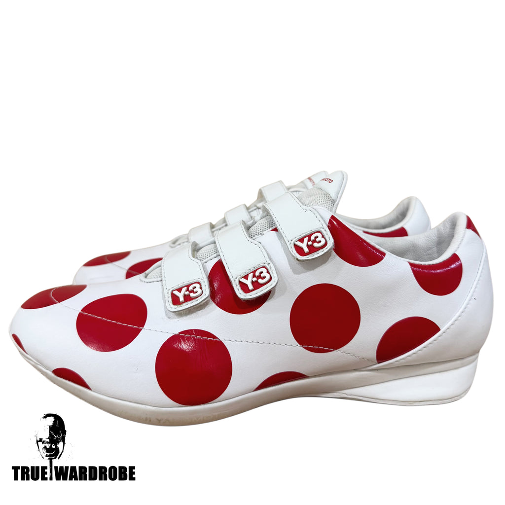 SS05 RUNWAY Y-3 Yohji Yamamoto x Adidas Polka Dot Strap Sneakers