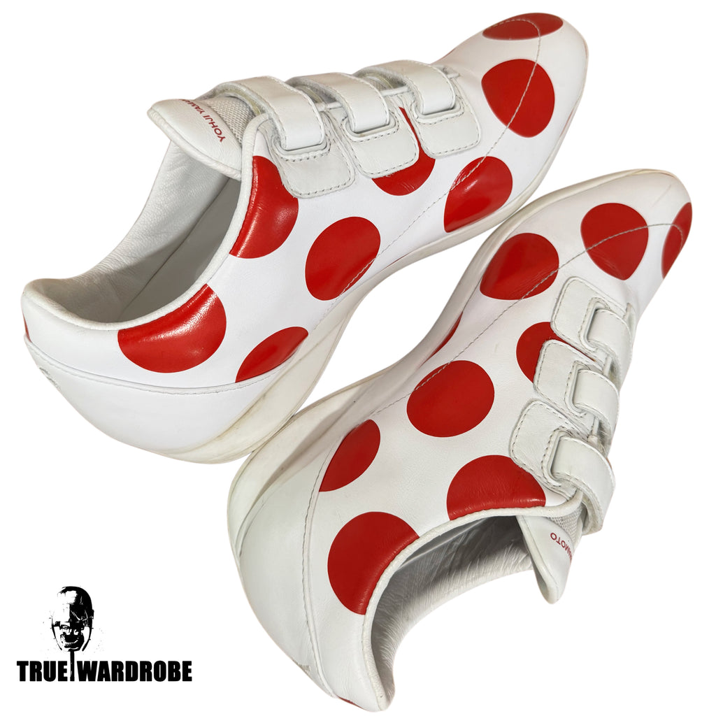 SS05 RUNWAY Y-3 Yohji Yamamoto x Adidas Polka Dot Strap Sneakers