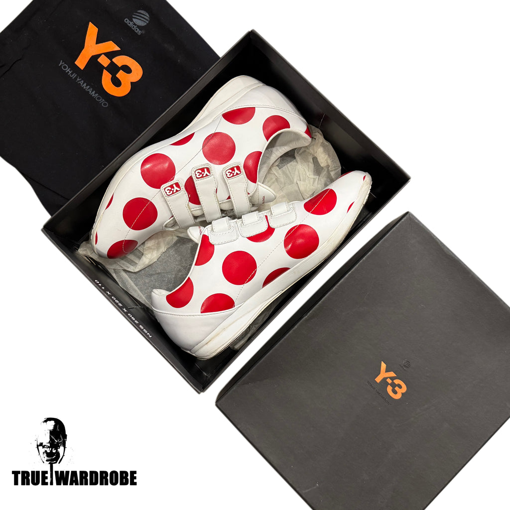 SS05 RUNWAY Y-3 Yohji Yamamoto x Adidas Polka Dot Strap Sneakers