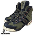 FW07 RUNWAY Y-3 Yohji Yamamoto x Adidas Khaki Eyelet Boots