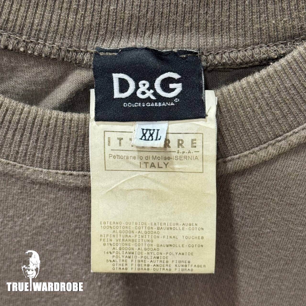 2003 Dolce Gabbana Bondage Army Khaki Cargo T Shirt