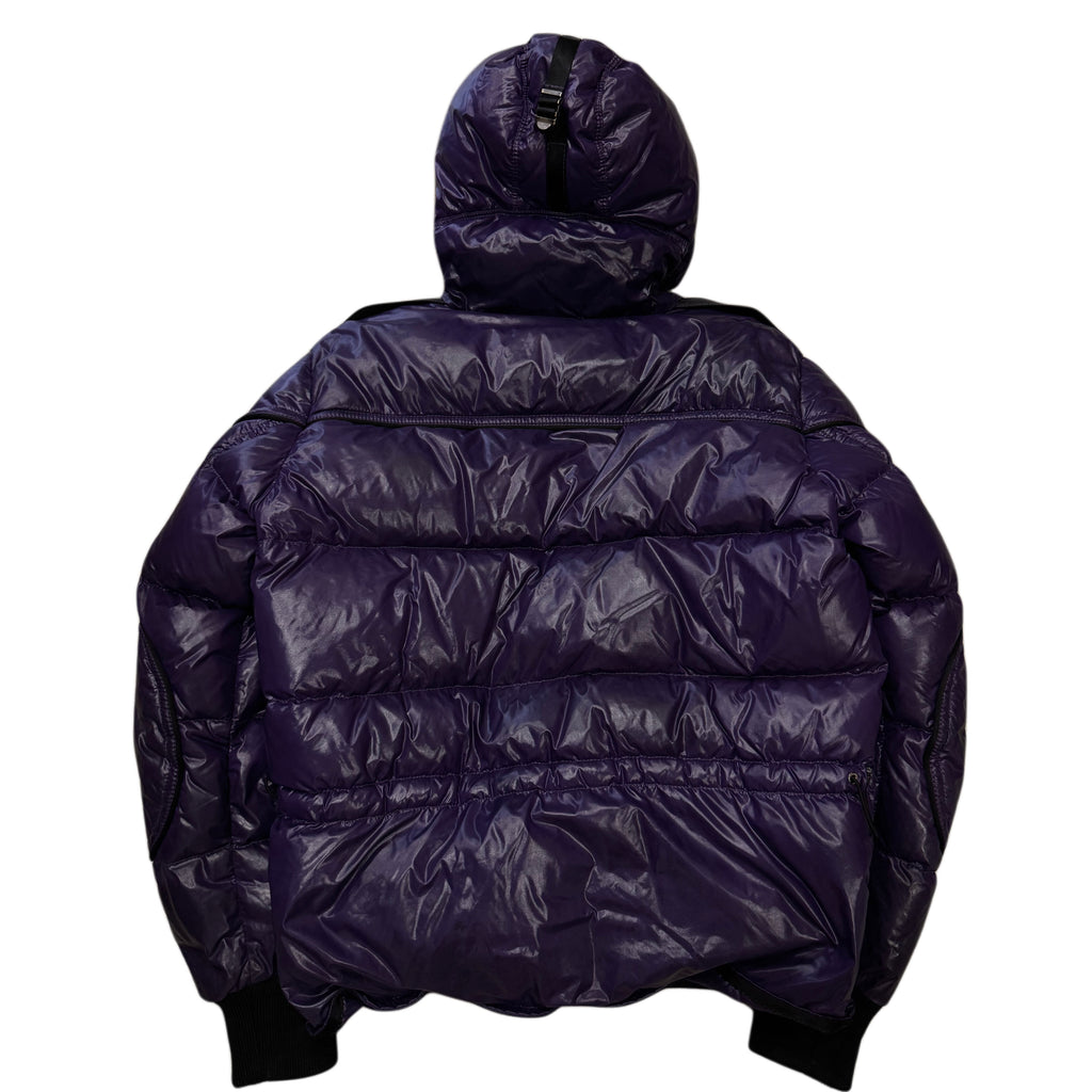 FW08 Moncler Casimir Purple Fur Puffer Jacket
