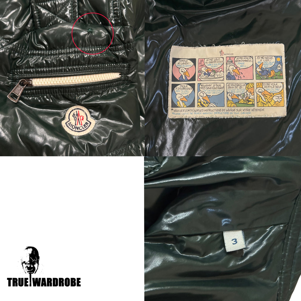 Moncler Berriat Green Puffer Jacket