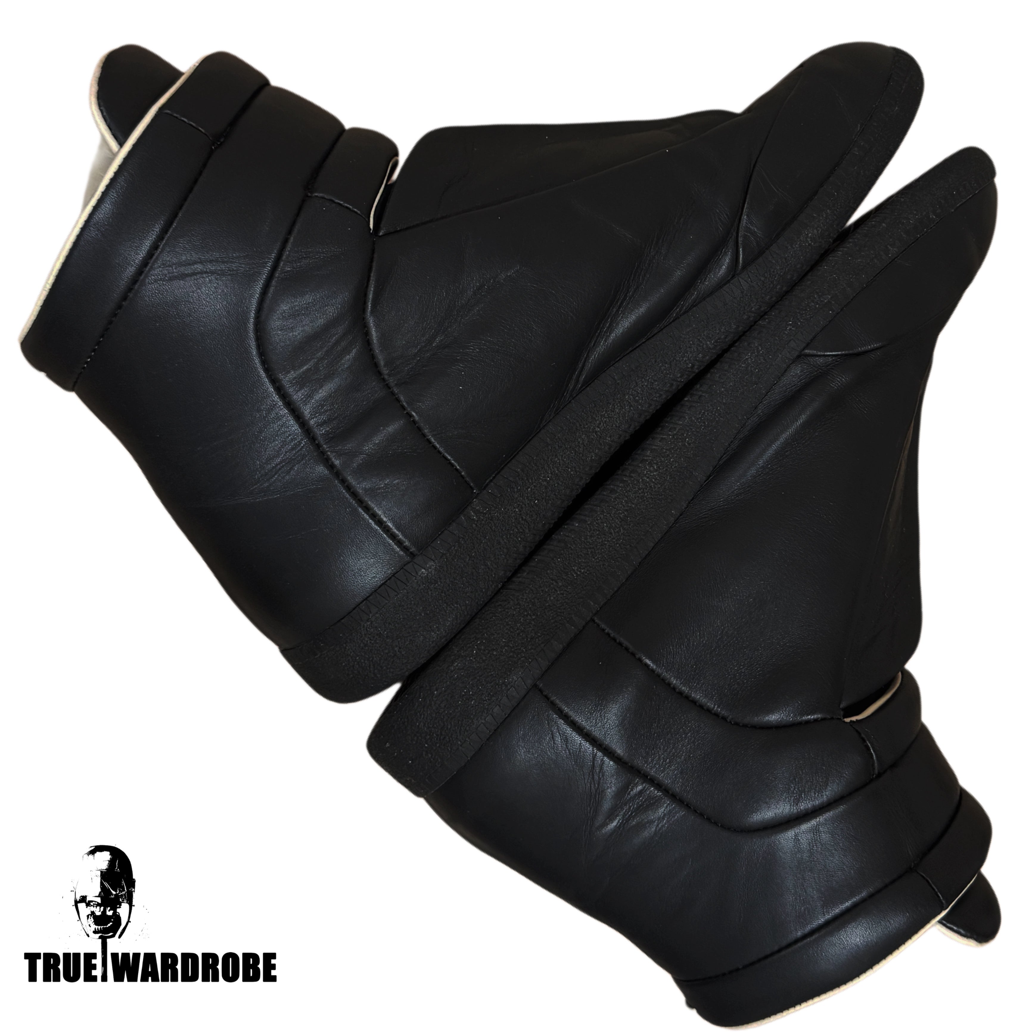 Maison Margiela Future High Black Leather Sneakers