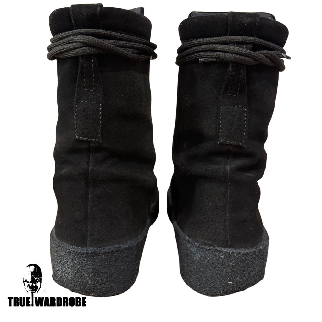 Yeezy Season 4 Taupe Military Oil Crepe Boots