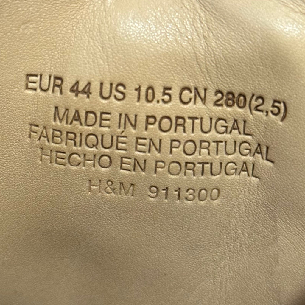 2012 Maison Margiela X H&M High Top Red Leather Sneakers