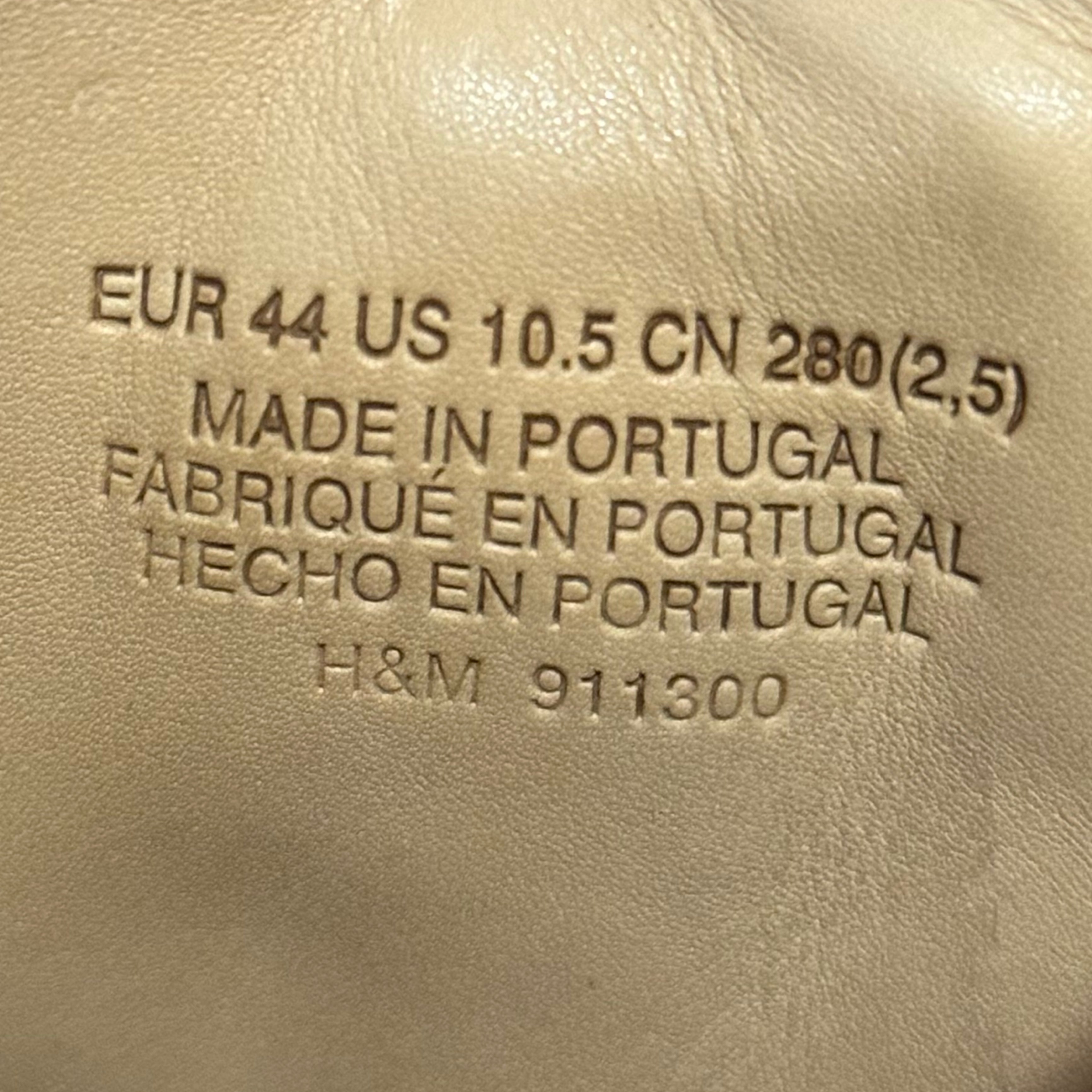 2012 Maison Margiela X H&M High Top Red Leather Sneakers