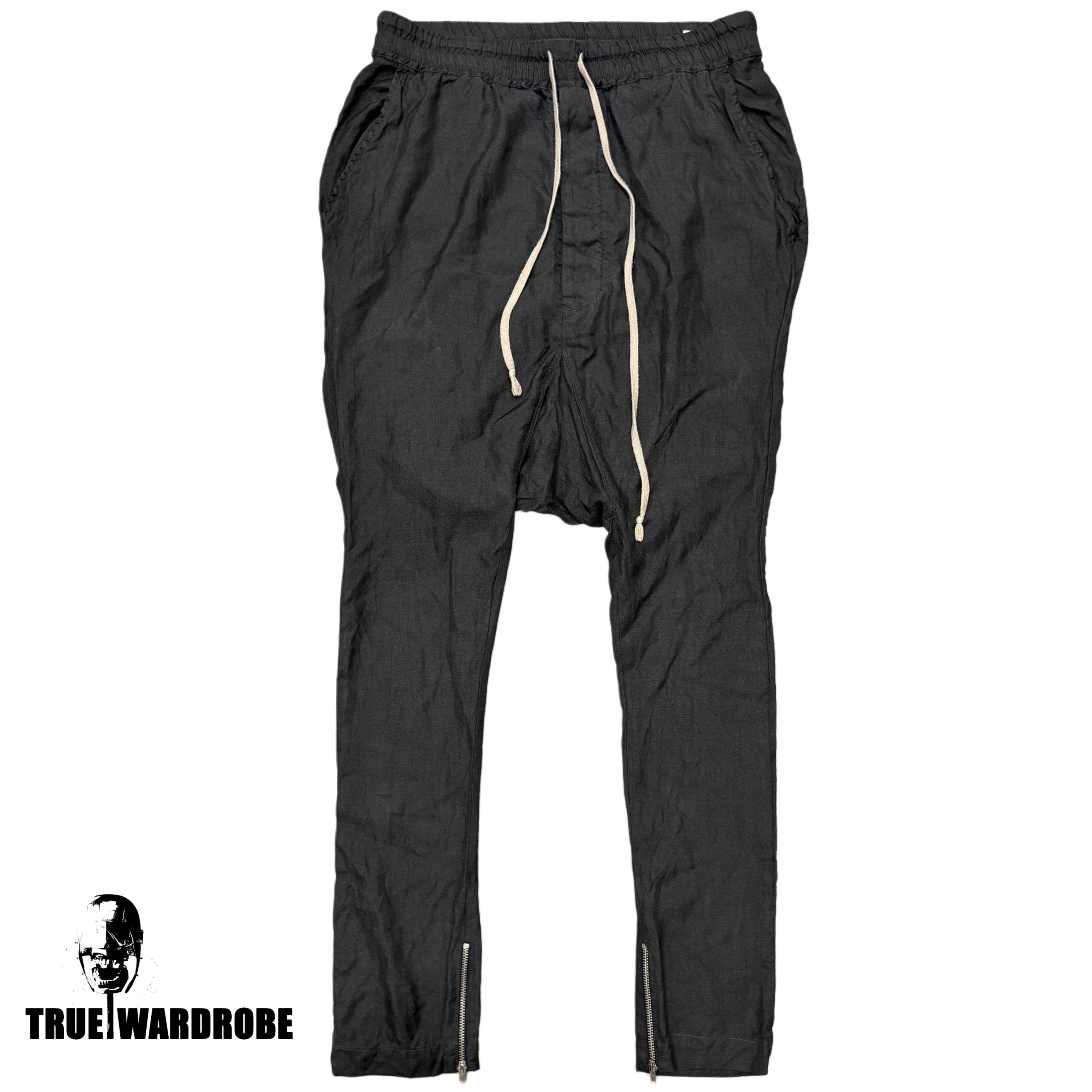 FW09 “CRUST ”Rick Pants Drawstring Zip Pants