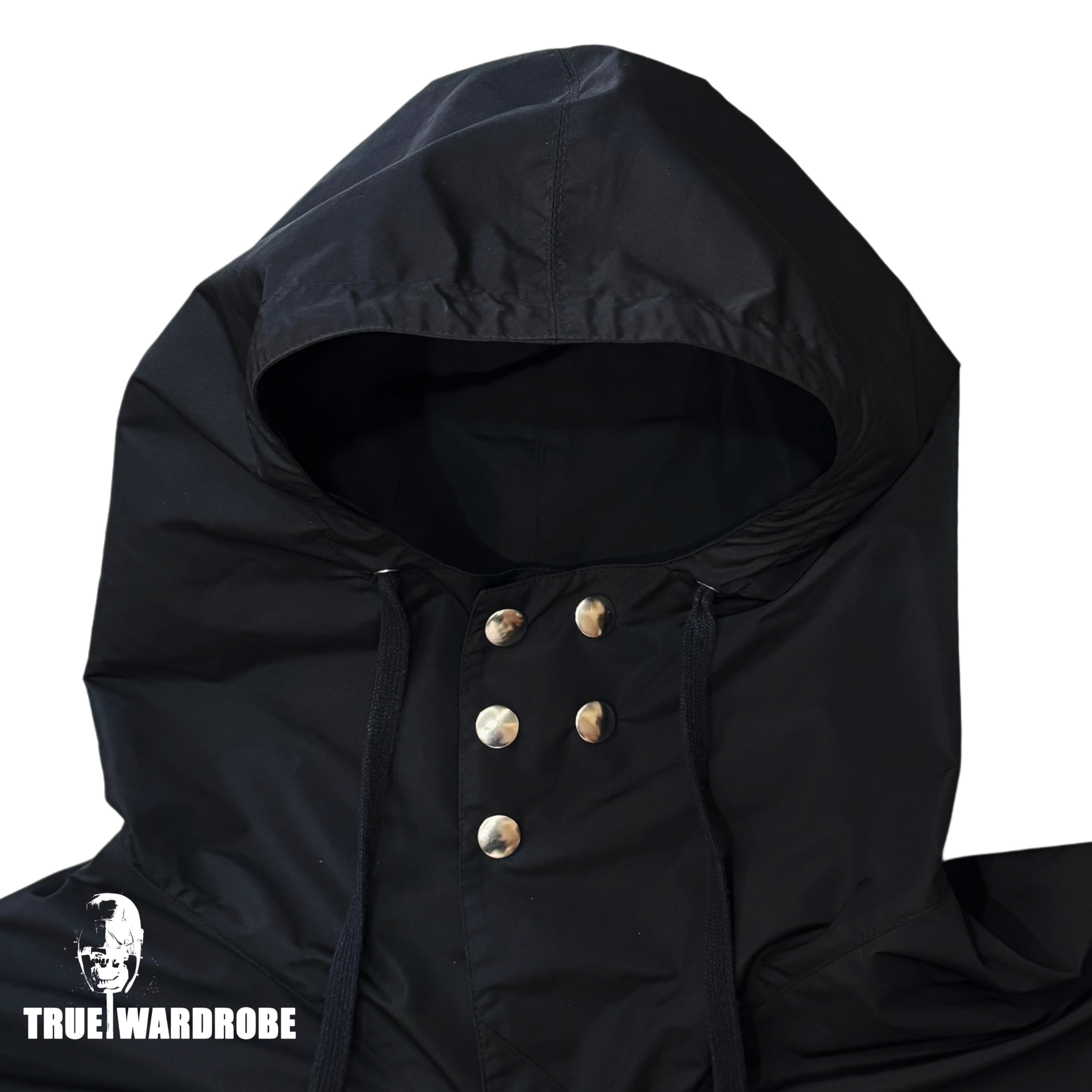 SS08 Dior Homme KVA Era Black Nylon Spyder Windbreaker