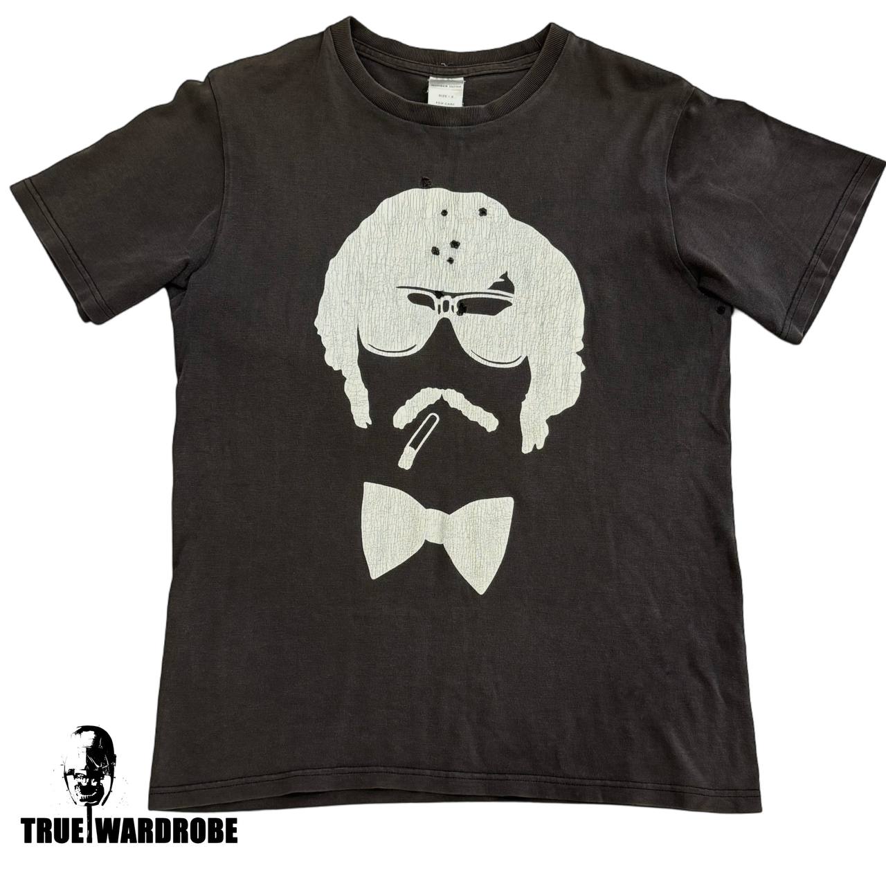 SS01 Number (N)ine Andy Kaufman Shotgun Printed T Shirt