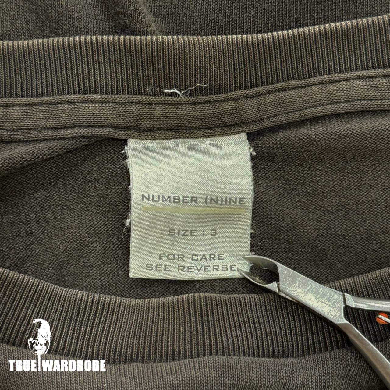 SS01 Number (N)ine Andy Kaufman Shotgun Printed T Shirt